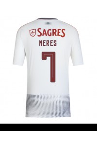 Benfica David Neres #7 Fotballdrakt Tredje Klær 2022-23 Korte ermer